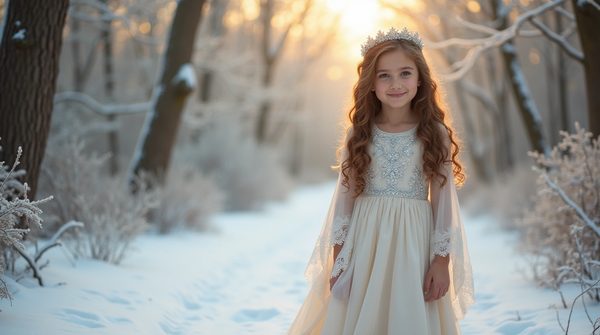 Découvrez la magie des robes reine des neiges pour enfants